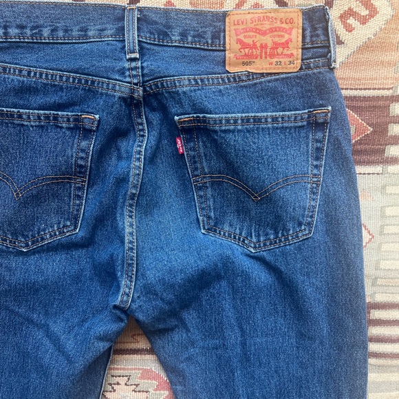 Vintage Levi's 505 Jeans 32x34 - Picture 1 of 7